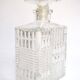 Rectangular whiskey decanter