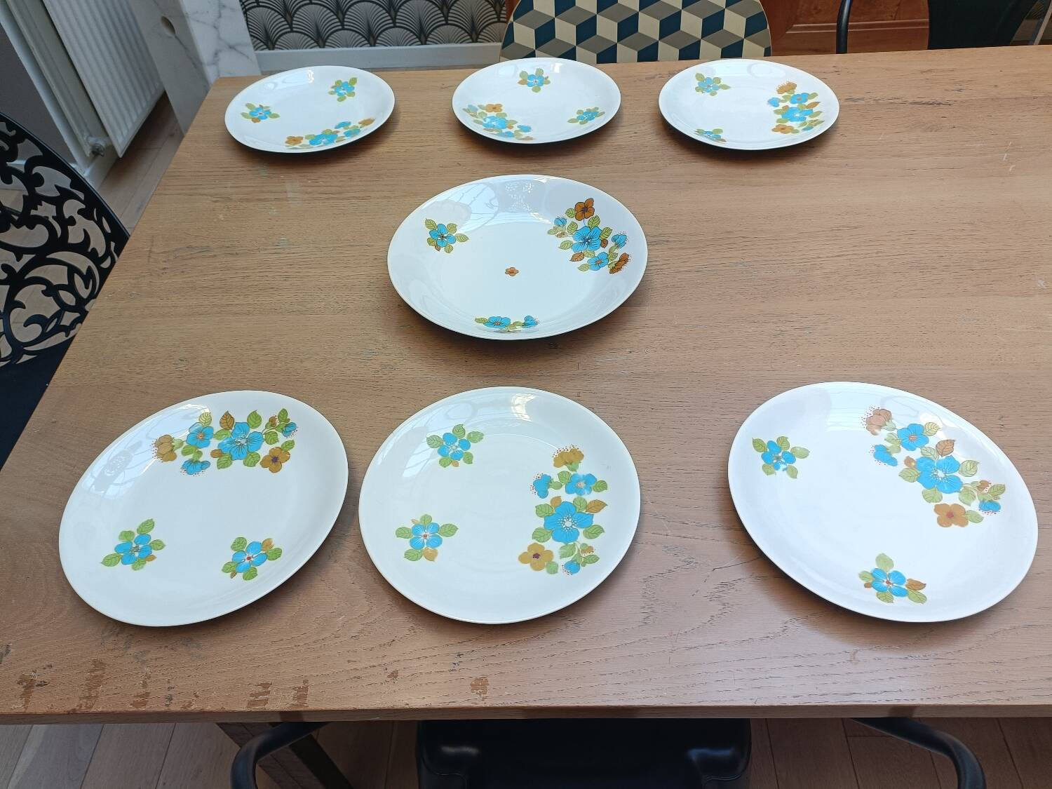 Service de table porcelaine 70'