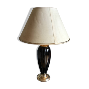 Lampe vintage dorée