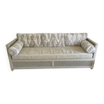 Large bespoke sofa – Farrow & Ball paint "Elephant's Breath"