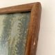 Painting from the 1900s, glass frame