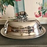 Cloche à rôti avec son plat