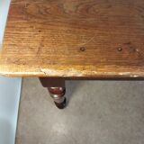 Desk with turned legs