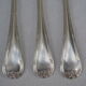 Fish service and its 6 silver-plated metal cutlery in the crossed ribbons model.