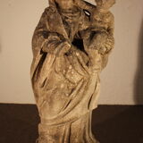 Virgin and child in stone 18th century