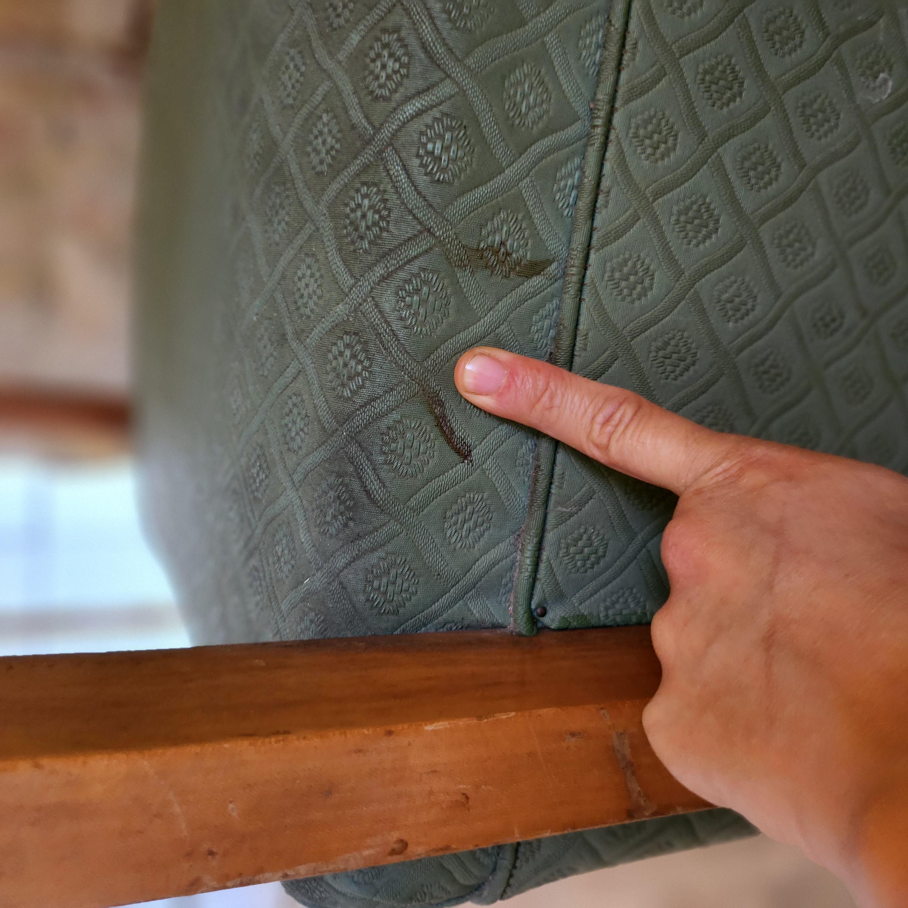 Fauteuil en bois courbé