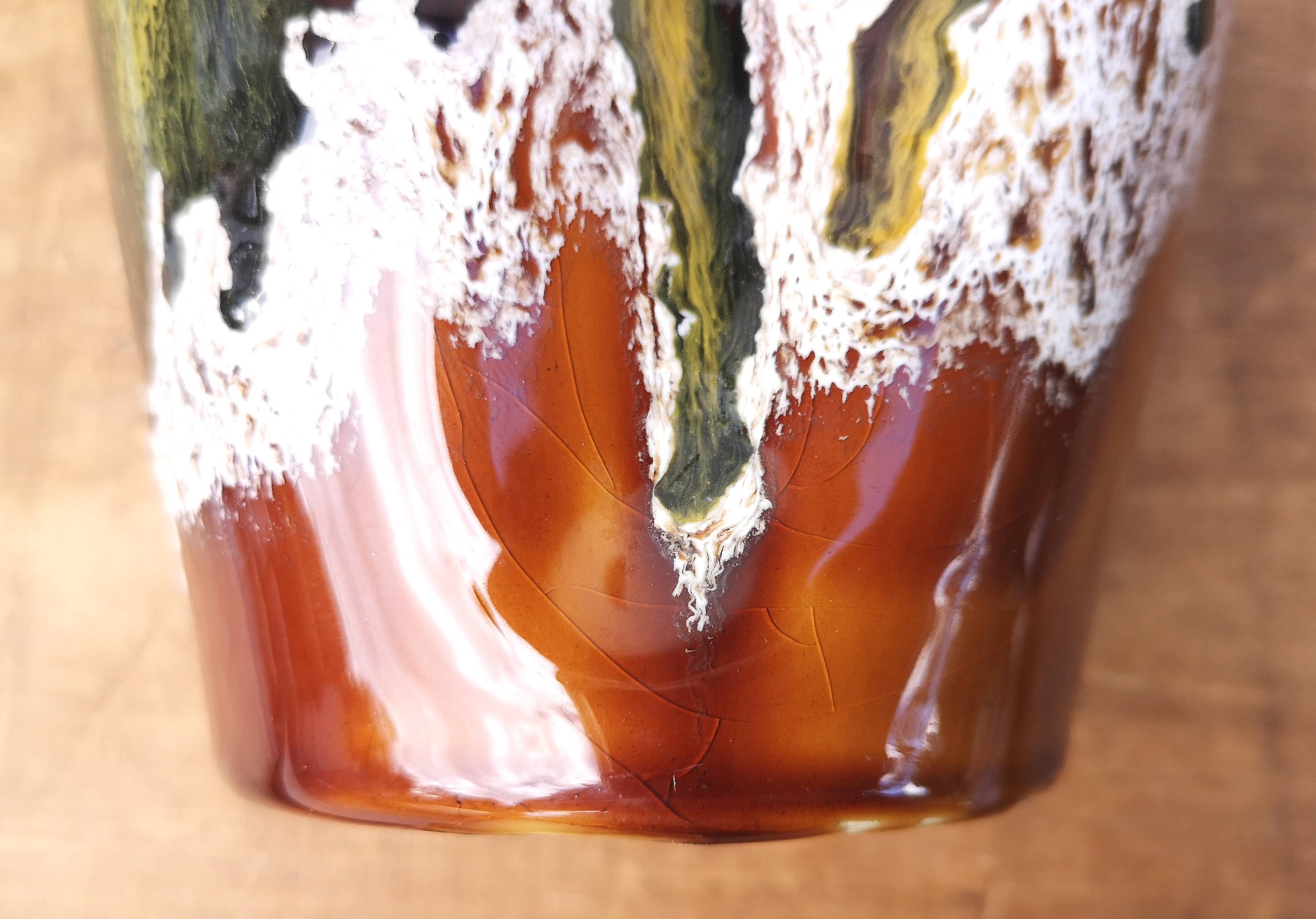 Antique vase - Digoin Sarreguemines - Hawaii model