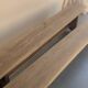 Large solid wood farm benches