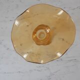 Blown glass vase soliflore corolla years 60-70