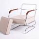 Bauhaus Double Suspension Chair in Oak by Halabala for Up Zavody, Czech, 1930s