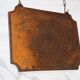 Cast iron trade sign
