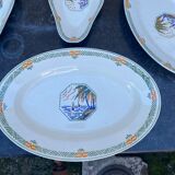 Tableware service Longwy Frejus