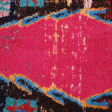 Carpet ancient azilal vintage Moroccan Berber 290 x 125 cm