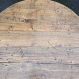 Table ronde en frêne