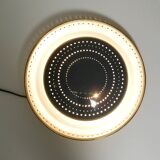 Mid Century Modern metal ceiling or wall lamp by Ernest Igl for Hillebrand