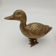 Pair of brass ducks