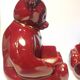 Pair of ceramic bear bookends
