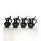 Set of vintage ceramic pitchers