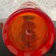 Vase vintage orange