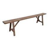 Oak farm bench