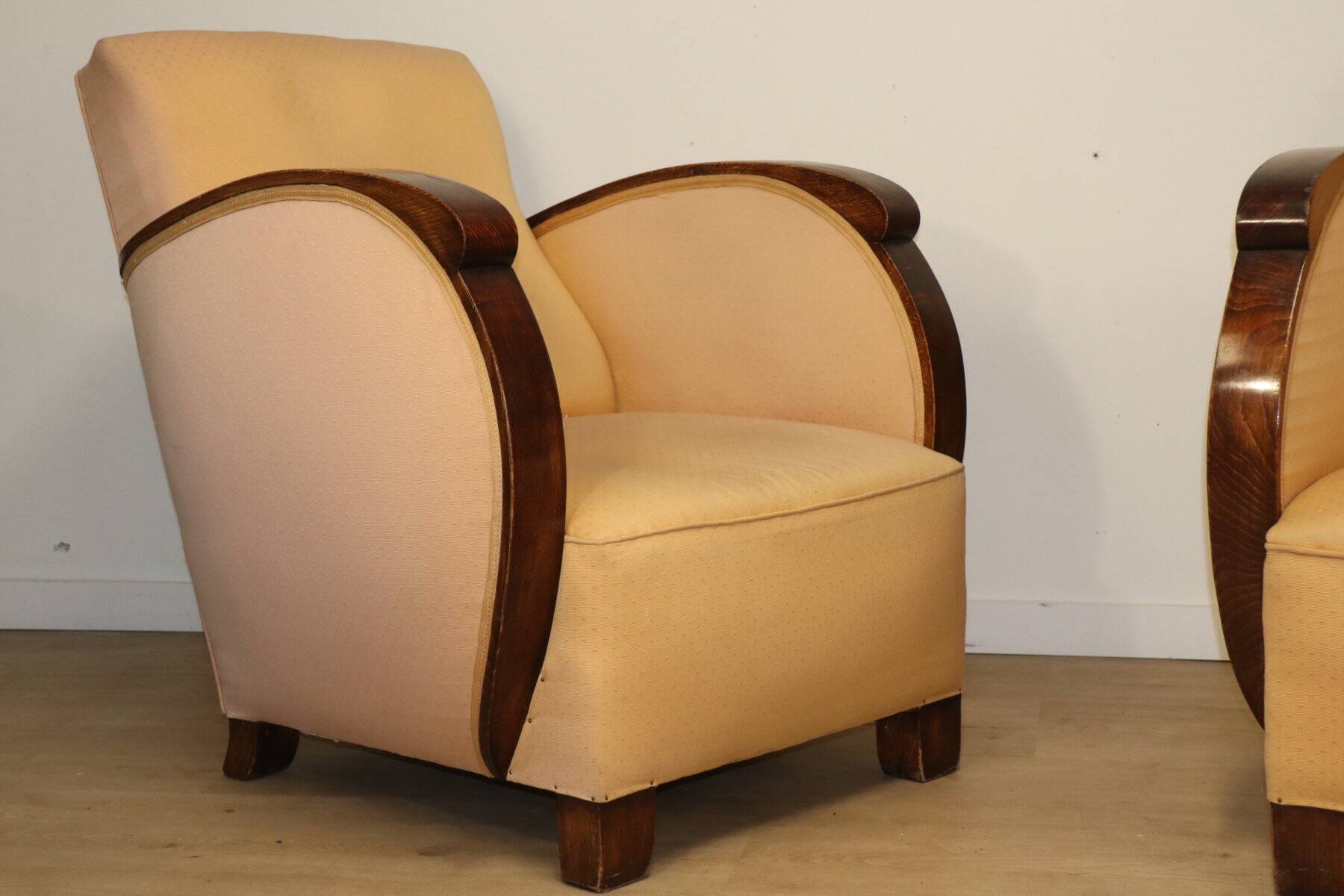 Pair of Art Deco armchairs – 1930s/40s