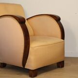 Pair of Art Deco armchairs – 1930s/40s