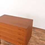Mid-Century Danish Teak Chest of Drawers by Kai Kristiansen for FM Møbler, 1960s.