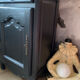 Black patinated jam