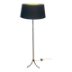 Bronze floor lamp in faux-bamboo style by the Baguès house.