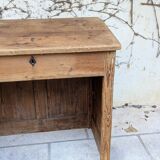 School desk with storage