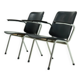 2 fauteuils tubulaires par Gebroeders de Wit, années 1960