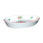 Flat hollow oval flower lamp lamp of KG Luneville