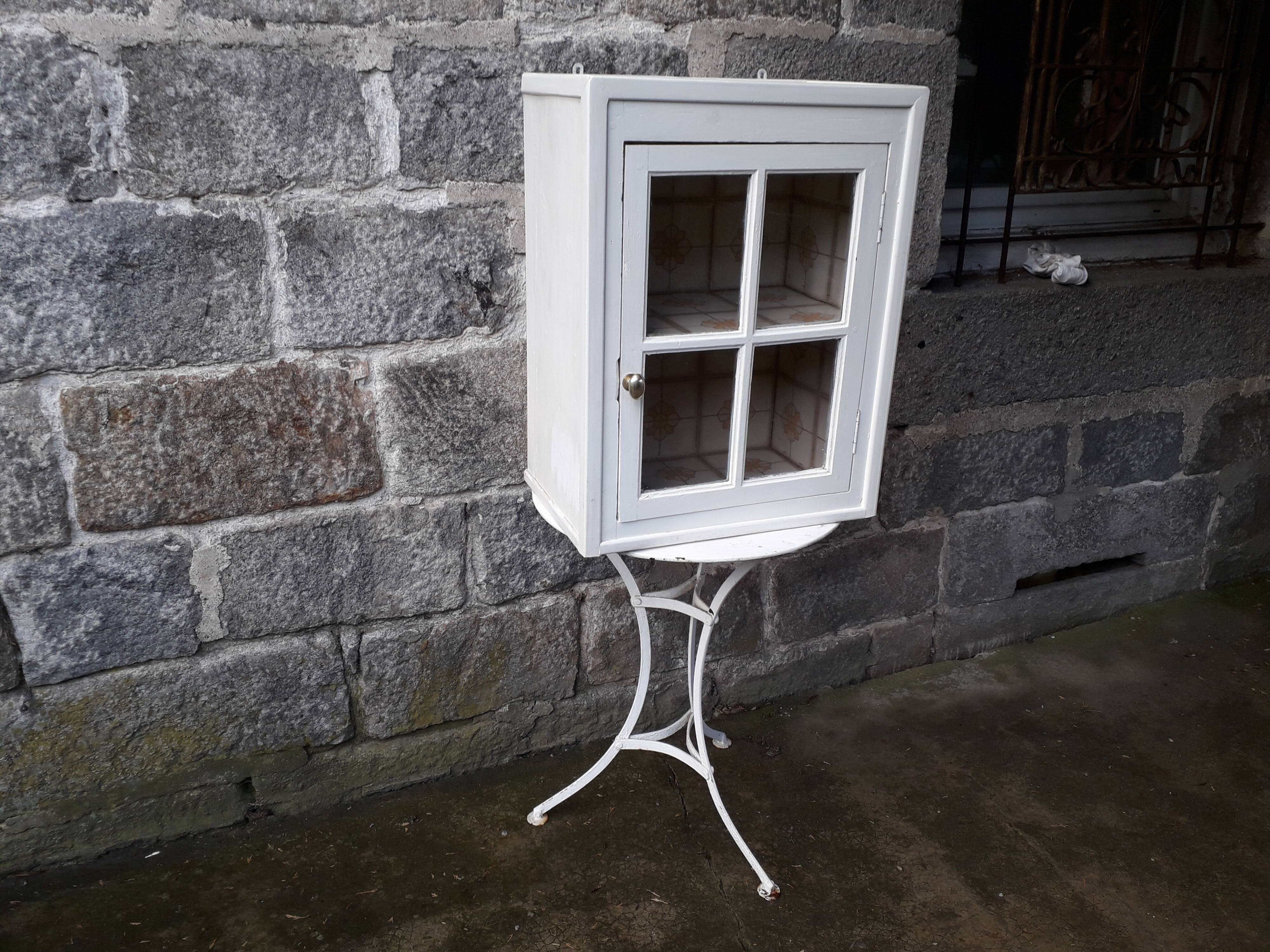 Showcase, vintage wall shelf