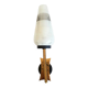 Vintage tulip wall sconce