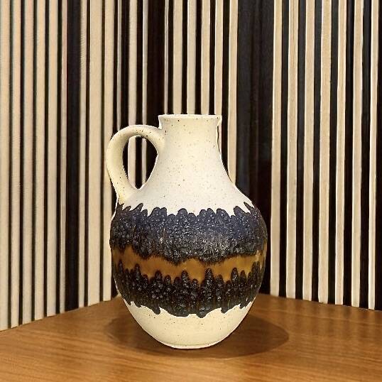 Antique Bay Keramik West Germany 71_25 vase – Fat Lava – 1970s