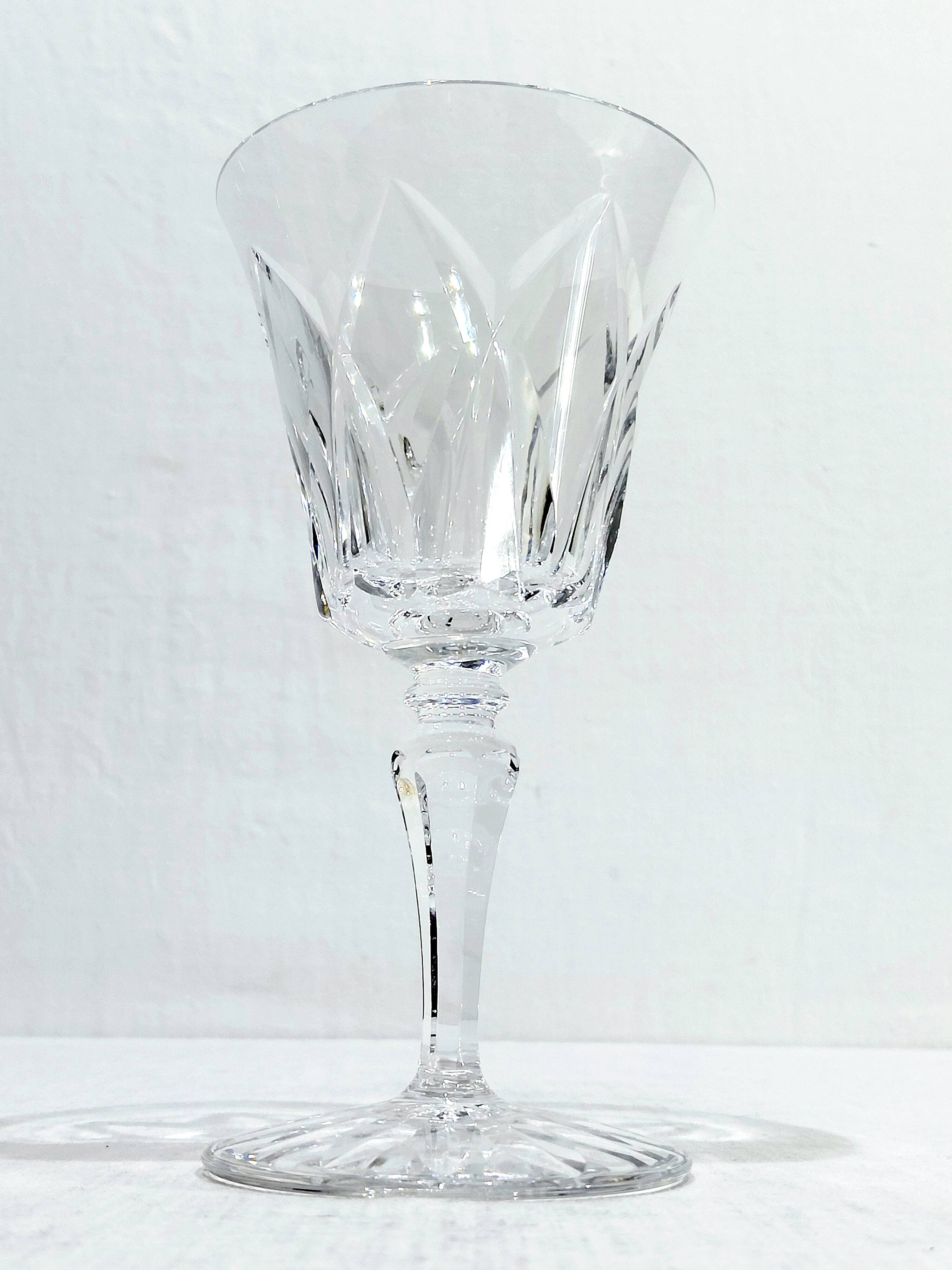 5 WATER GLASSES ST LOUIS CAMARGUE MODEL