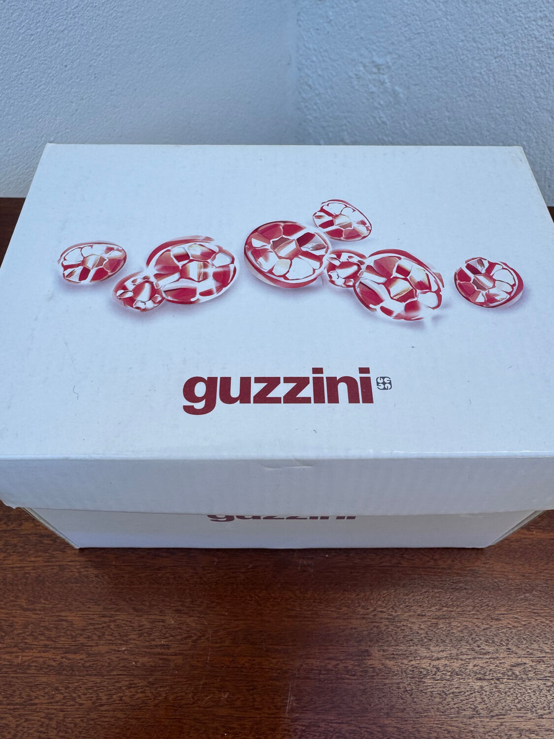 Small Guzzini vase blown glass