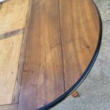 table 6 pieds louis philippe en noyer du xix ème siecle 320.50 cm de long
