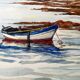 André Duculty (1912-1990) Watercolor on paper "Kérity, Penmarc'h, Finistère" Signed lower right
