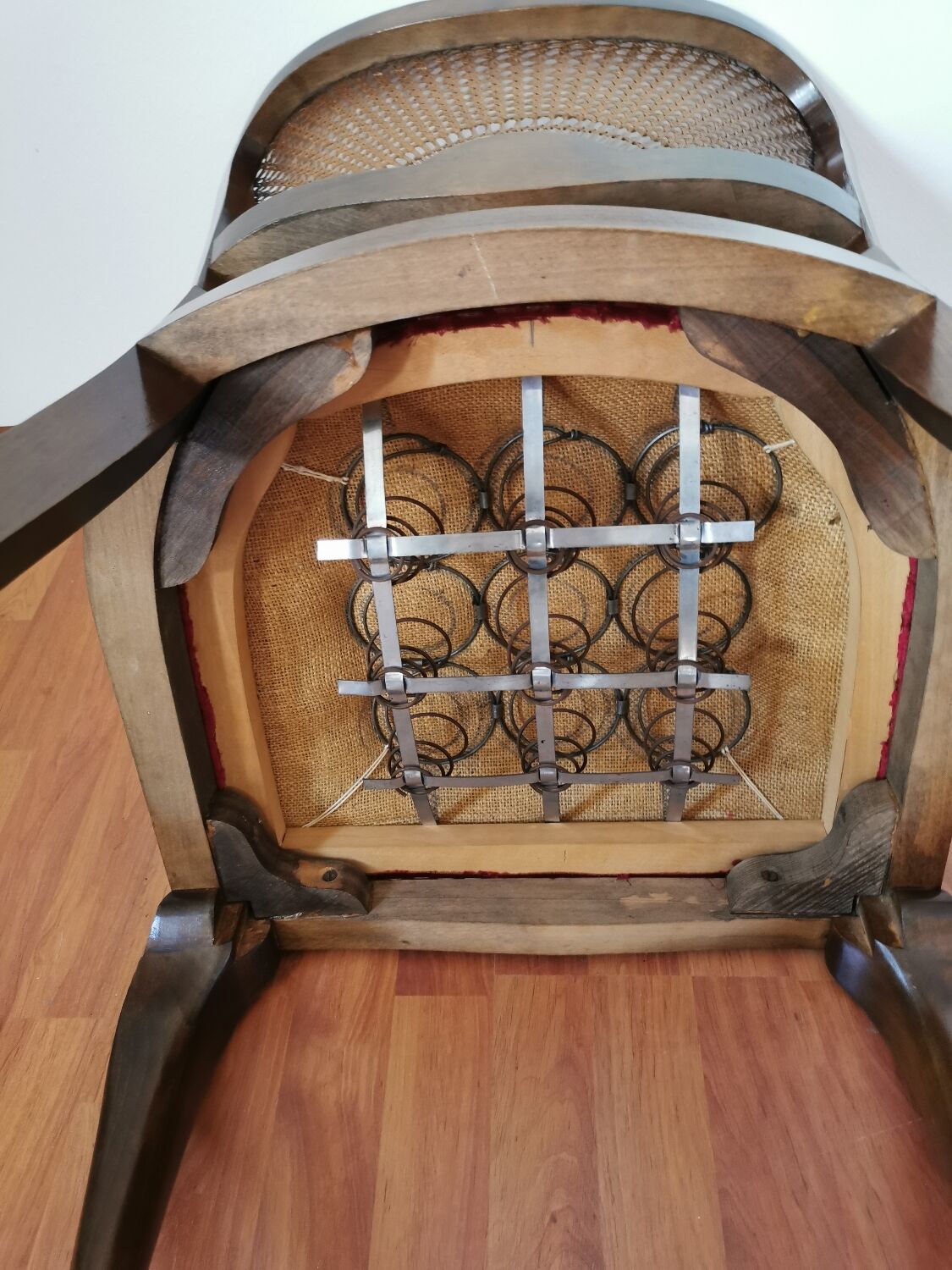 Set of two antique baroque style chairs