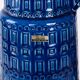 Vase en céramique bleue, design allemand, années 1960, fabriqué par Scheurich.