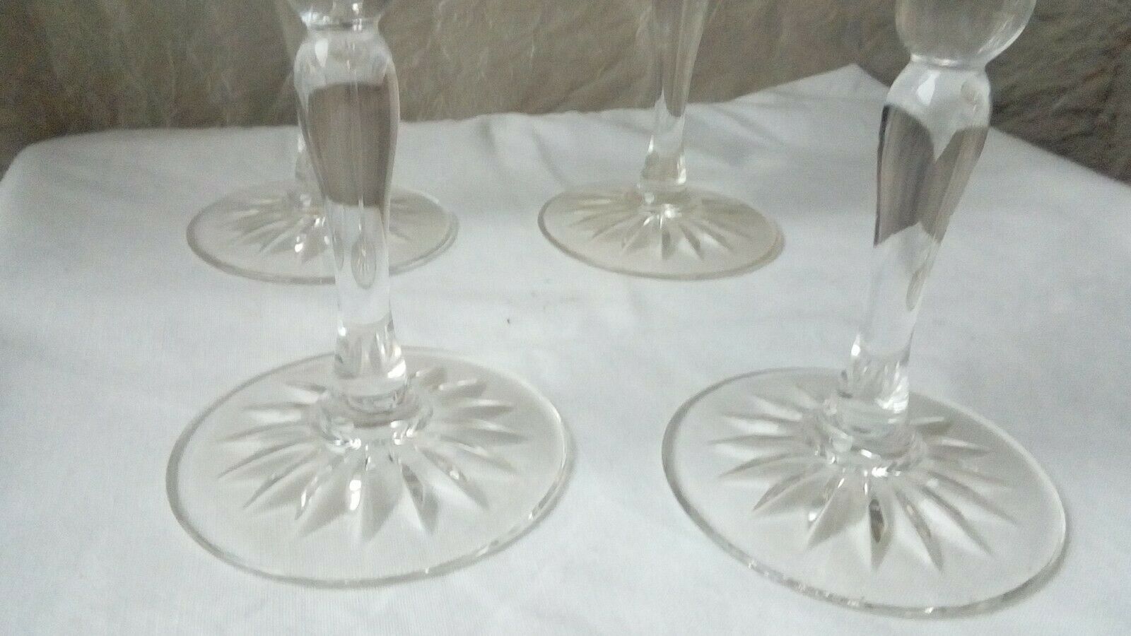 4 glass in crystal size thick roemer rhine east of france