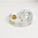 Modernist pipe ashtray, Glasdesign Georgshutte, Germany, 1970s.
