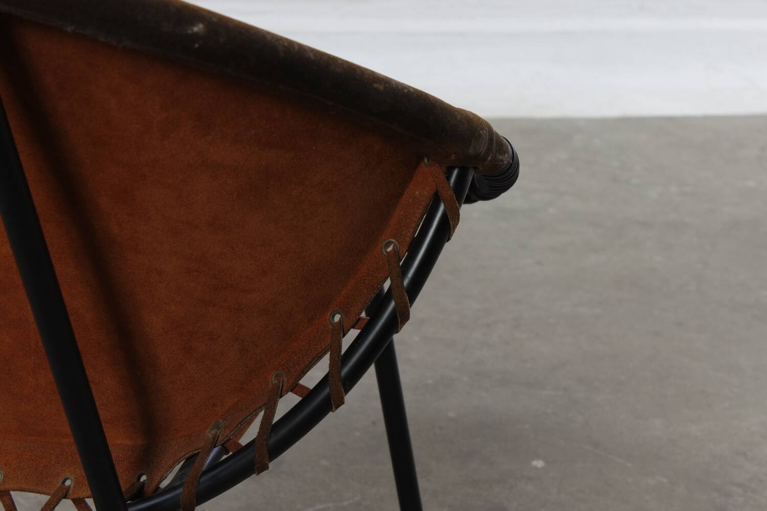 Chaise ballon vintage Lusch Mid Century Design 50er 60er