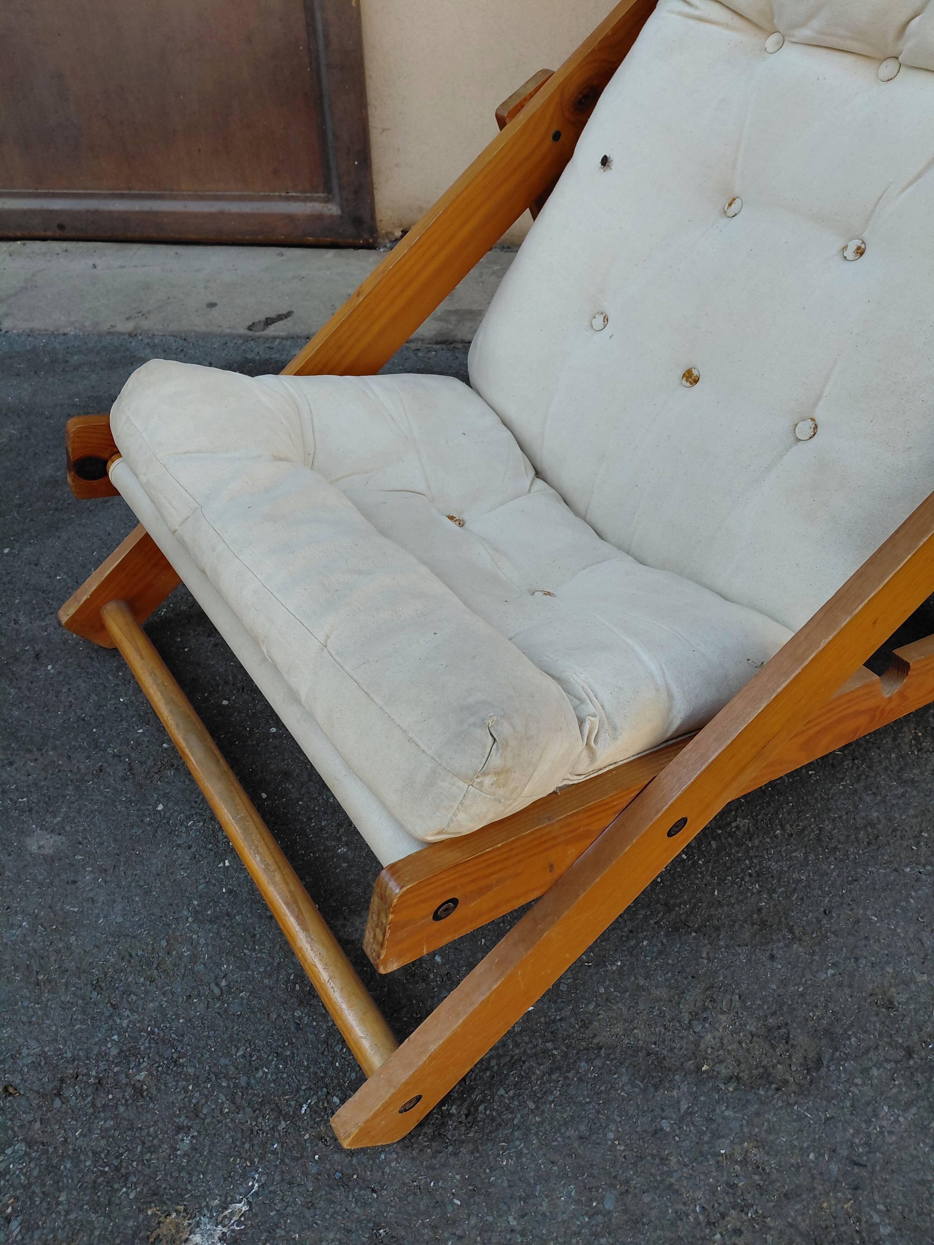 80's design armchair