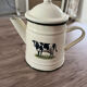 Cafetière émaillée
