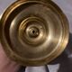 Brass candle holder