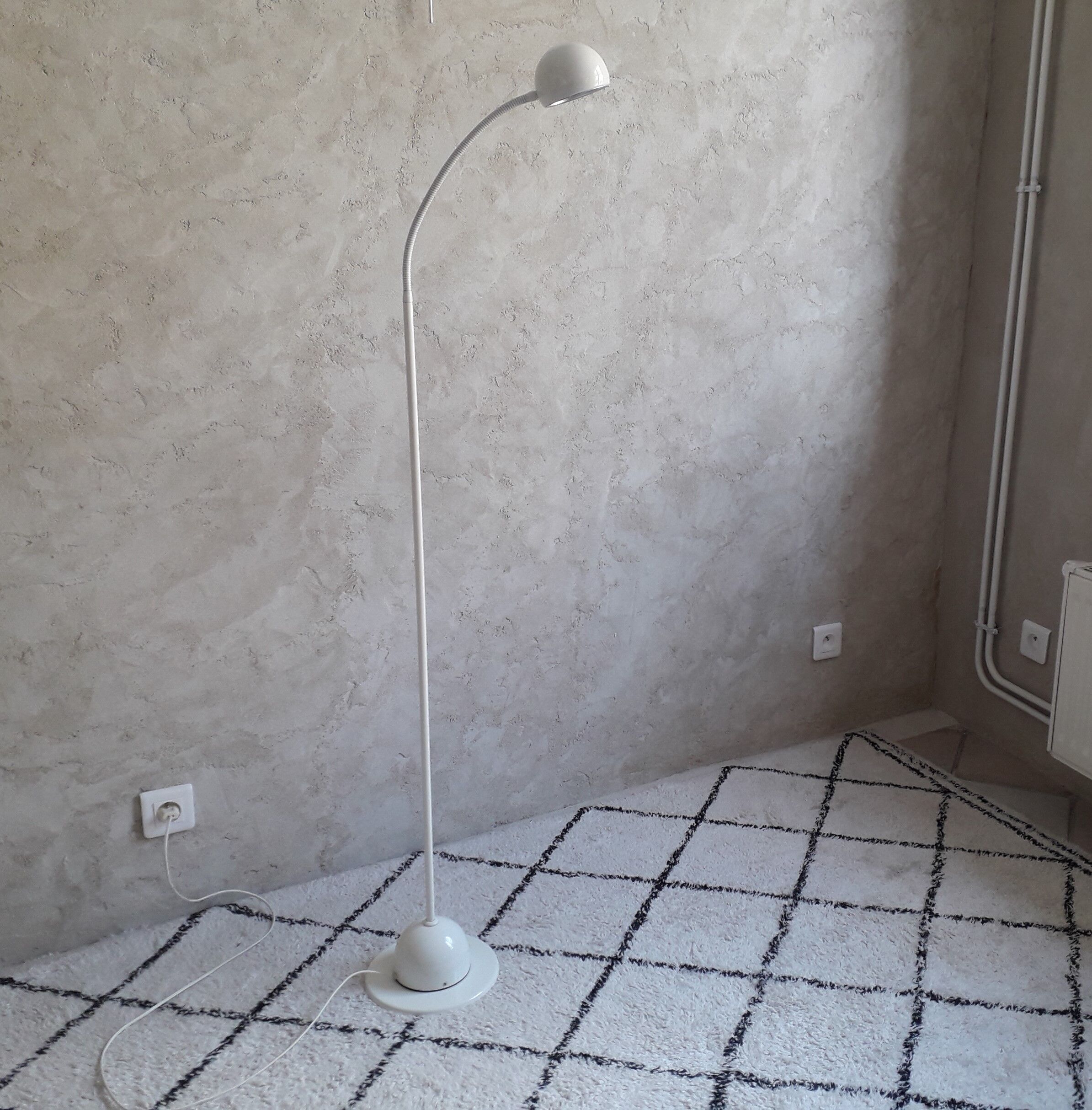 Lampadaire space age mobo light holland