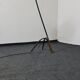 Vintage from the 50s curved floor lamp .