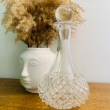 Glass decanter and stopper thereof